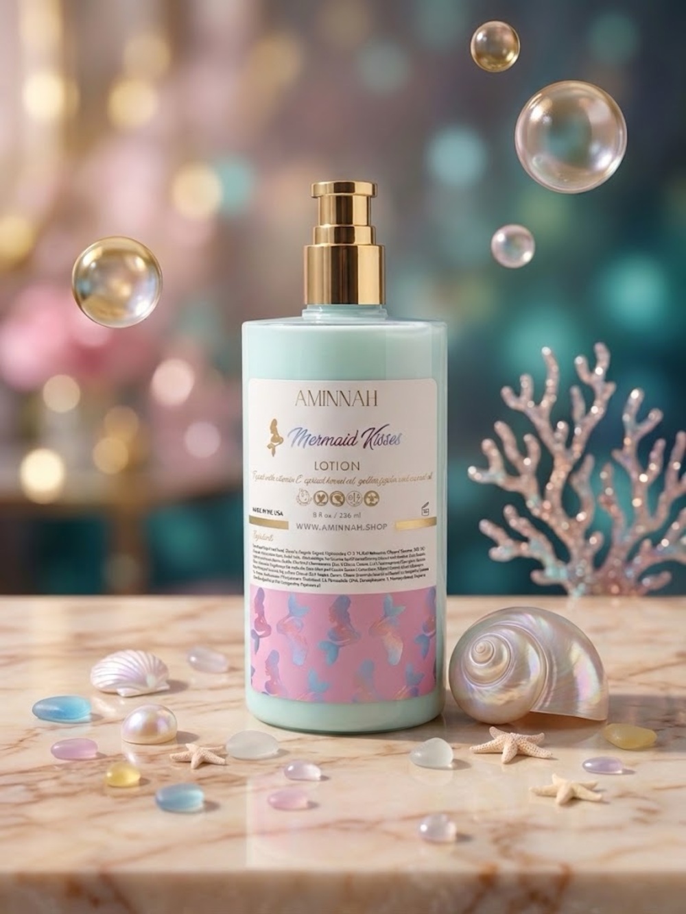 Aminnah Lotion - Mermaid Kisses
